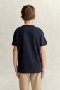 Gant Kids Shield Ss T Shirt   Navy   134