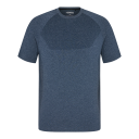 Engel X-treme sømløs T-skjorte Blått blekk melert SEW-9056-600-163 L-XL
