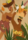Opps Papaya Plakat Plakat / 100x150cm