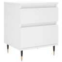  Nattbord hvit 40x35x50 cm konstruert tre 8721012110359