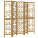  Romdeler 5 paneler brun heltre keisertre 8721012075665