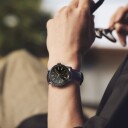 Seiko Herreklokke SPB499J1 Presage Sort/Lær Ø40.2 mm