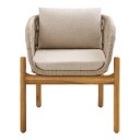 Terracina hagestol inkl. hynde brun, beige.