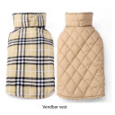 Vendbar hundevest / hundedekken