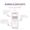 Goldwell Dualsenses Blondes & Highlights Anti-Yellow Shampoo 1000ml