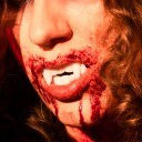 Partydeco Vampyrtenner Hvite i Plast STD12