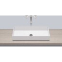 Alape Me servant, 75x37,5 cm, hvit
