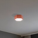LED taklampe Libre Argon Terrakotta Stue / spisestue Metall