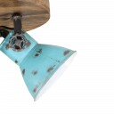  Taklampe 25 W denimblå 50x50x25 cm E27
