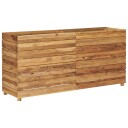 vidaXL Høybed 150x40x72 cm resirkulert teak og stål
