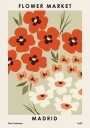Nktn Flower Market Madrid Plakat / 100x150cm