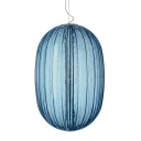 Foscarini Plass Medium Pendel Lys Blå 3,2m