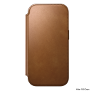 Nomad Modern Leather Folio - english tan - iPhone 18 Pro/17 Pro