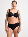 Lindex Bra Dahlia Shiny Matt   Black   C x 75