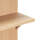 Hübsch - Straight Shelf Unit Natural