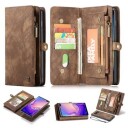 CaseMe 2-i-1 Multifunksjonell Samsung Galaxy S10+ Lommebok-deksel Brun