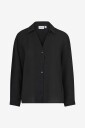 Vila - Bluse viDomira V-neck L/S Shirt - Svart
