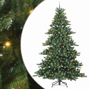  Kunstig sammensatt juletre med 300 LED med stativ 240 cm PVC