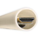 SUPRA 1001100252 Patchkabel 2 x HDMI, støpte kontakter 1 m, Stikkontakter & kabler