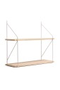 Alice &  Fox Wall Shelf EDEN White/Nature