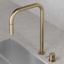 Scandtap Harmonized K2 Square Kjokkenarmatur Amber
