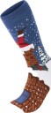 Lindbergh Christmas Bamboo Sock   BLUE OCEAN   40 47