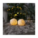 STAR TRADING 061-32 SNOWBALL LED-VOKSLYS 2 STK 061-32