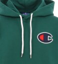 Champion Fashion Hettegenser   Mørkegrønn m. Logo   Champion   16 18 år 176 188   Hettegenser