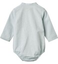 Wheat romper shirt Victor – light blue chambray 92