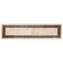  Teppe Runner MARSA Svart 50 x 200 cm Polyester og PVC