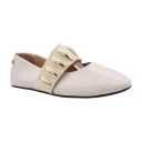 Babouche Dame Sko Beige 37 EU,