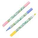Whsmith Tusj m/dobbel Spiss Jade Garden