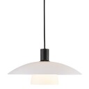 Nordlux Verona takpendel 40 cm - Svart/Hvit