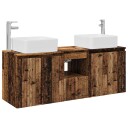 vidaXL Baderomsskapsett 3 stk. Gammelt tre 49,5 x 41 x 63 cm