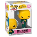 Northix Mr. Burns POP-figur samleobjekt vinylleketøy 4-tommers størrelse