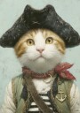 Feline Pirate Captain Plakat / 21x30