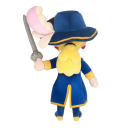 Super Mario Bamse Peach Swordfighter 26 cm