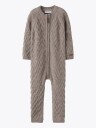 Name It Nmnwruni Wool Ls Knit Suit   Grey   98