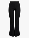 Only Fever Rib Flared Pants Sort XS/32