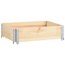vidaXL Pallekarm 60x80 cm heltre furu