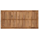 vidaXL Bordplate 100,5 x 49 x 2 cm Rektangulær Solid akasietre