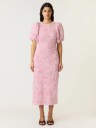 YAS Yaslinnea 2/4 Long Dress   D2D   Pink   34