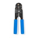 Nedis Krympetang Cat5e / CAT6 / Cat6a Kutting / Tang / Stripping ABS / Stål Blå