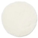 Skinnwille Curly Sittepute ø34 cm White