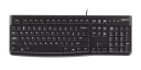 Logitech K120 Standard Tastatur med USB-tilkobling - Engelsk QWERTY - Svart