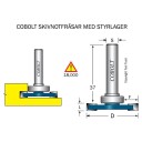 Cobolt 213 5010 Skivenotfres L=5 / F=10 D=36 S=8mm Maskintilbehør & forbruk