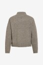 Vila   Polohals  Viaylin Highneck L/S Knit Top/Pb   Grå