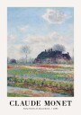Tulip Fields at Sassenheim 1886 Plakat by Claude Monet Plakat / 70x100cm