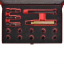 vidaXL Gjengereparasjonssett for glødeplugger 15-stk M10 x 1,0 mm