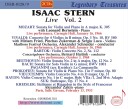 Isaac Stern Leonard Bernstein Marlboro Festival Orchestra Concertgebouworkest  Live Vol.2  CD